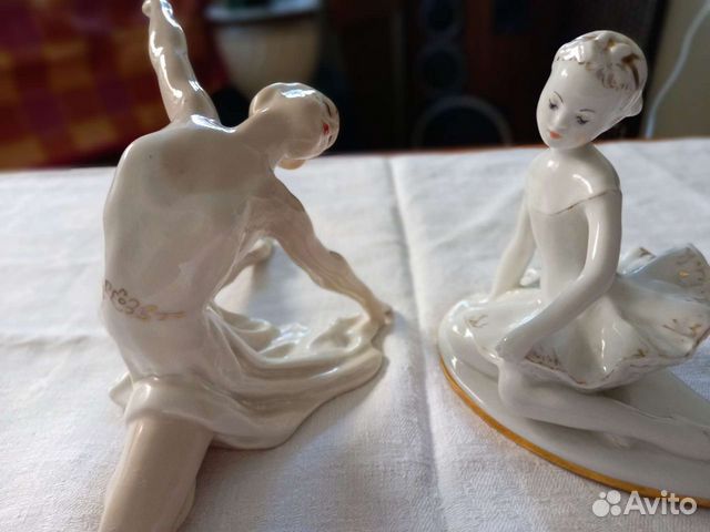 2 статуэтки, фарфор