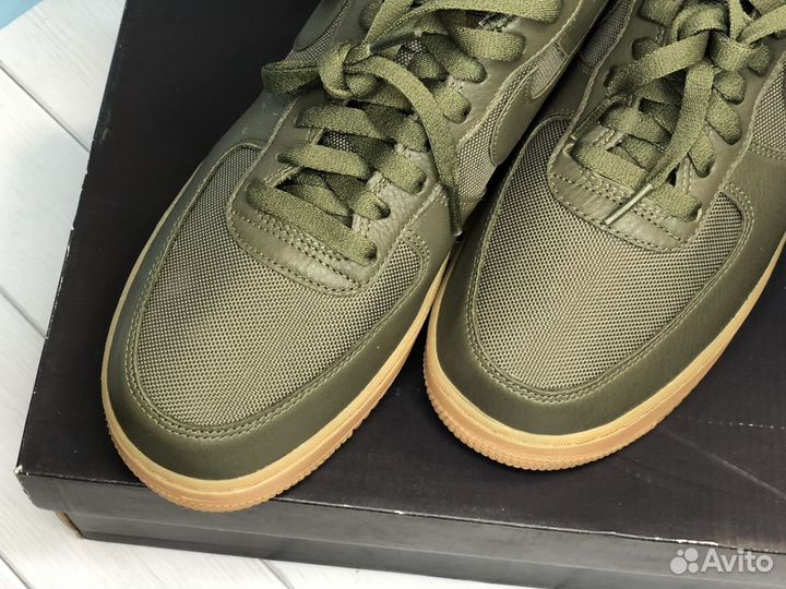 Nike air force 1 low olive gore-tex оригинал