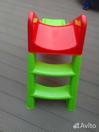 Детская горка пластиковая бу