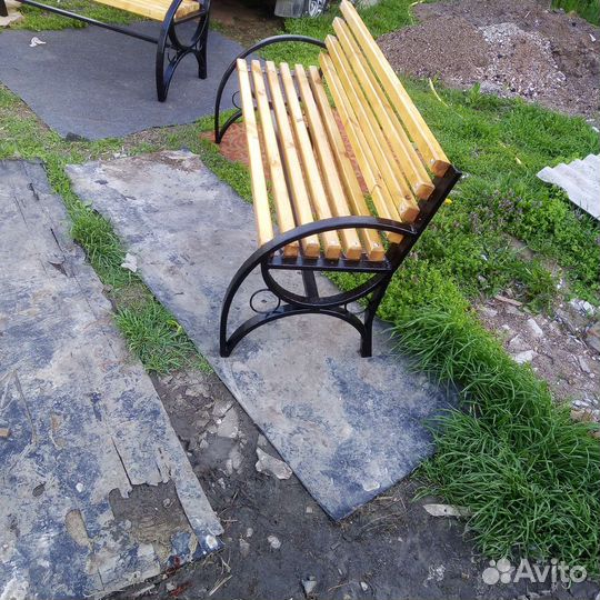 Скамейка лавочка садовая