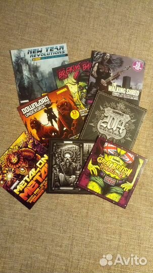 CD из английского metal hammer (43 шт)