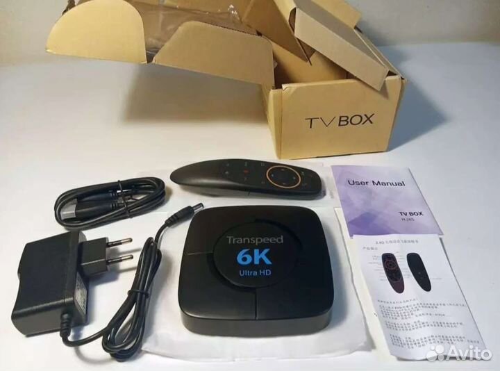 Андроид тв приставка Transpeed 4/64 гб
