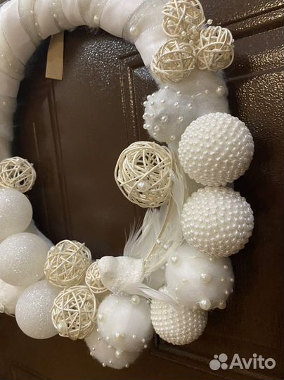 Пасхальные и новогодние веночки