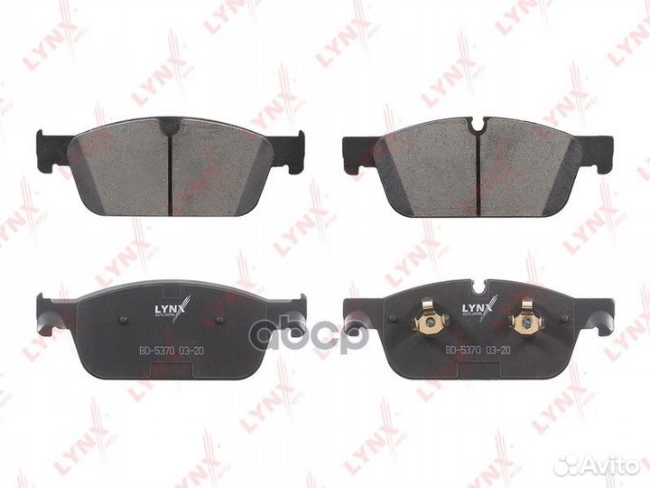 Колодки тормозные дисковые перед BD5370 LYN