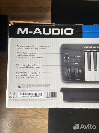 Цифровое пианино keystation 61 mk 63 M-audio