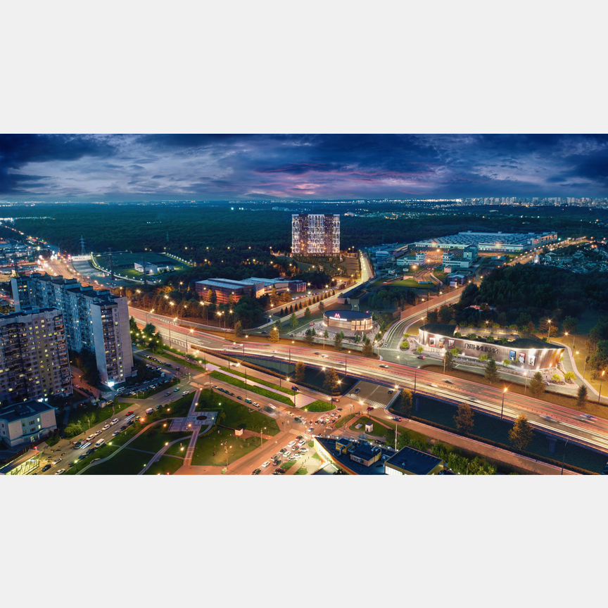 1-к. апартаменты, 46,3 м², 26/28 эт.