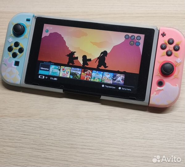 Nintendo switch прошитая чип