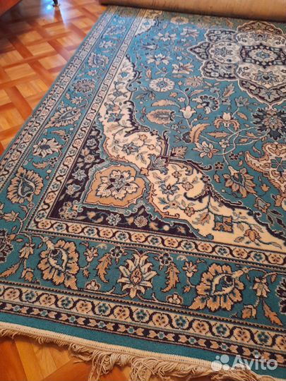 Ковер шерстяной 2 на 3 немецкий 1965годов