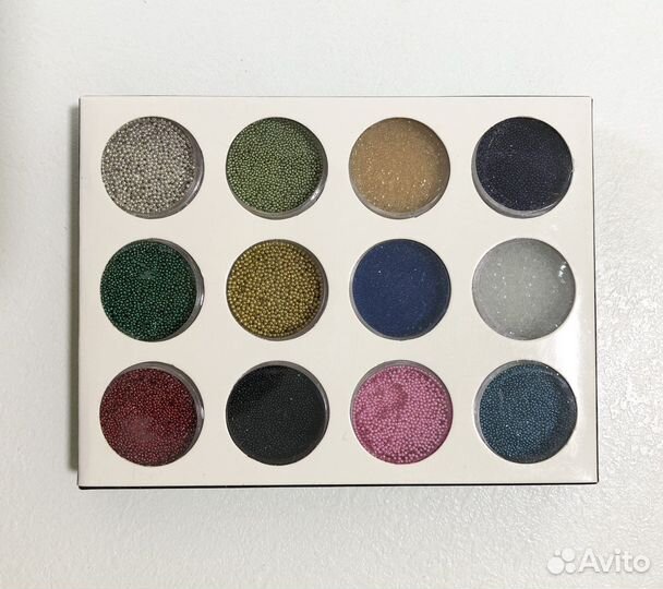 Декор для ногтей. Ракушки, бульонки, слюда