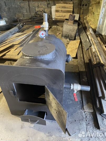 Твердотопливный котел