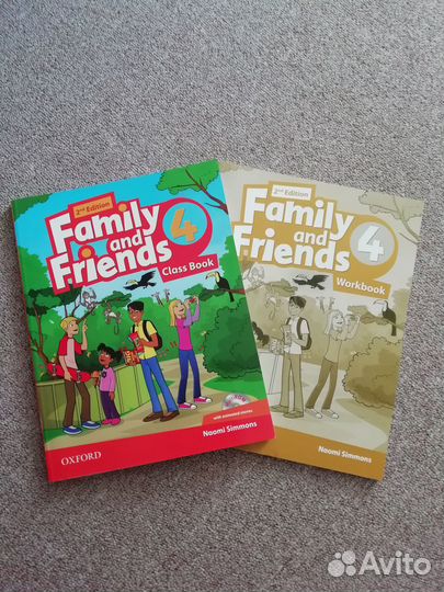 Family and Friends 4(2nd edition),комплект, новый