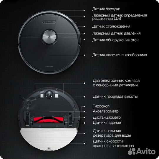 Робот пылесос 3-го поколения Xiaomi Roborock T65