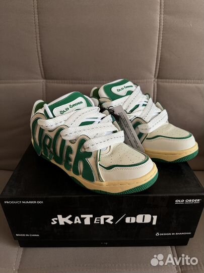 Кроссовки Old Order белые