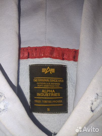 Толстовка alpha industries
