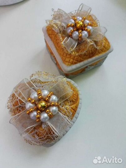 Шкатулки 2 шт