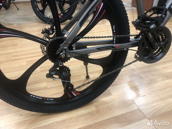 Велосипед 26 колеса. Timetry 134 серый