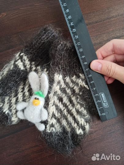 Детские зимние варежки