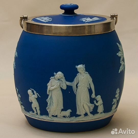 Бисквитница - Сахарница Фарфор Tunstall, Англия