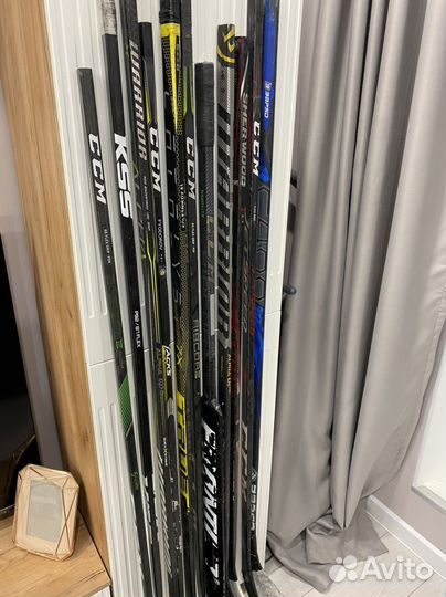Клюшки хоккейные после ремонта