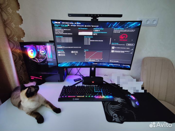 Монитор MSI optix MAG322CQR 165HZ