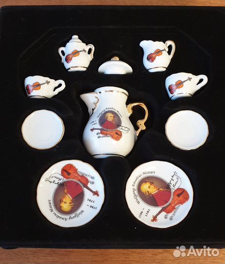 Миниатюры Reutter porzellan Mozart collection