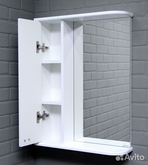 Шкаф-зеркало Классик 55 левый айсберг