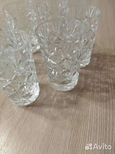 Фужер, стопки новые неиспользованные