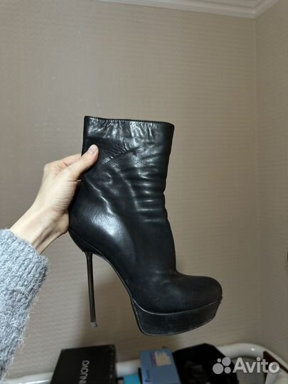 Ботильоны женские 38 размер натуральная кожа