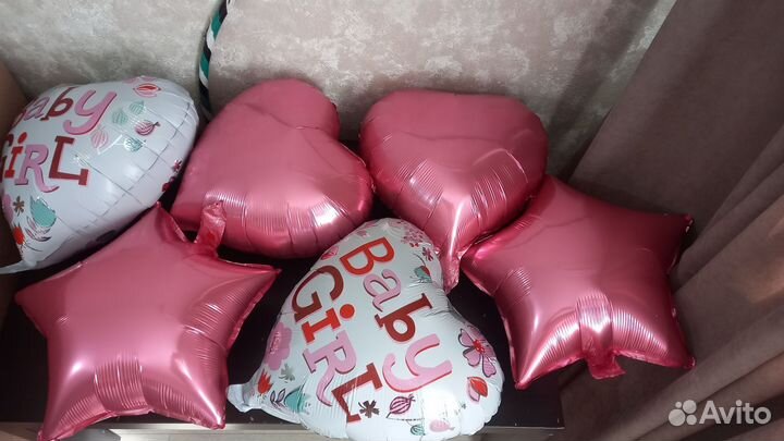 Шары на годик девочке
