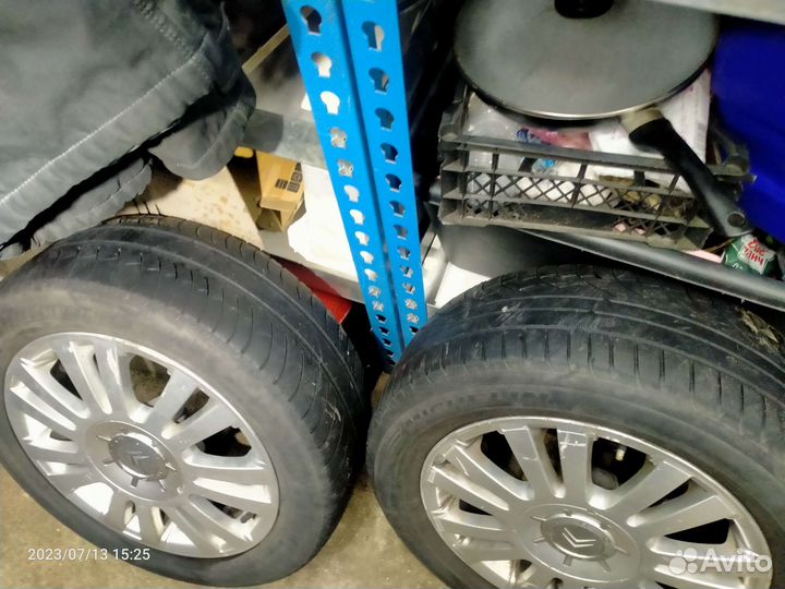 Оригинальные диски с колпаками Ситроен c5