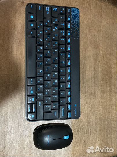 Беспроводная мышь и клавиатура Logitech mk240