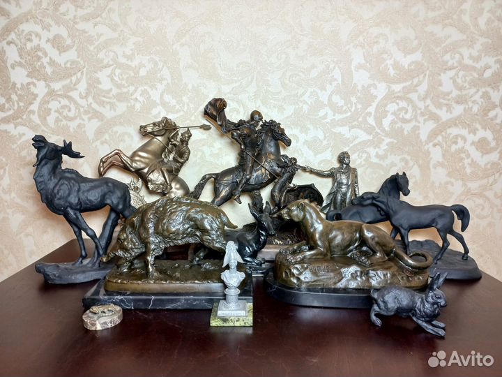 Статуэтки из Бронзы и Чугуна