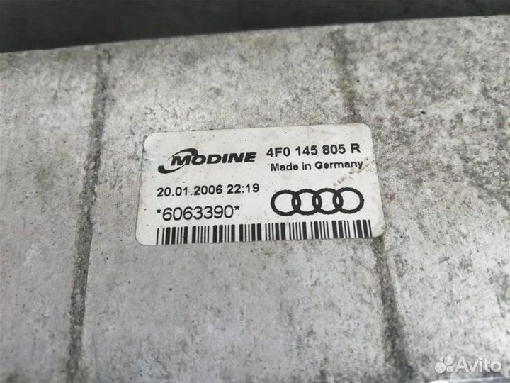 Интеркулер Audi A6 C6 2.0 2006