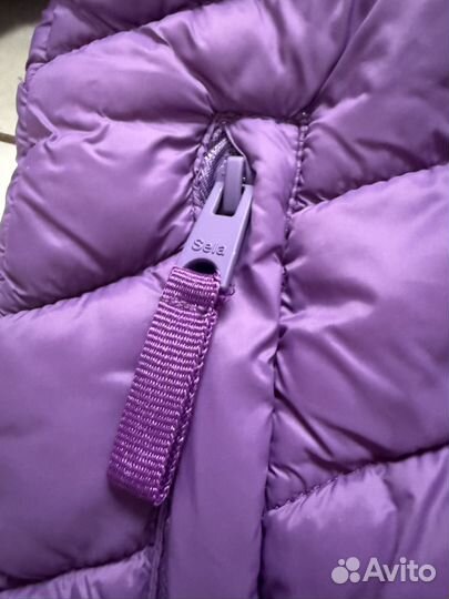 Демисезонная куртка Sela, 116, фиолетовая