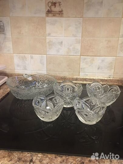 Хрустальные салатники