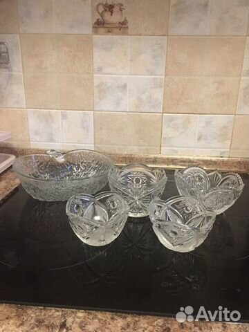 Хрустальные салатники