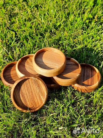 Подставка подсвечник деревянный