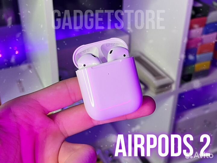 AirPods 2/Pro/3/Pro 2 Premium (Гарантия + Подарок)
