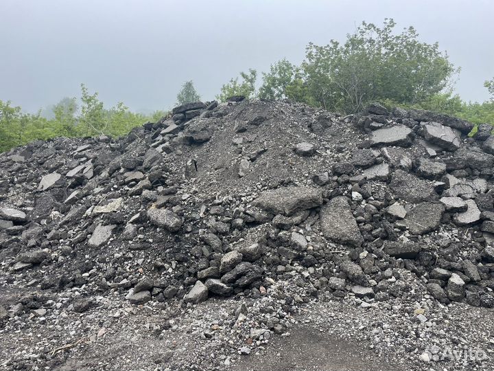 Асфальтовый скол