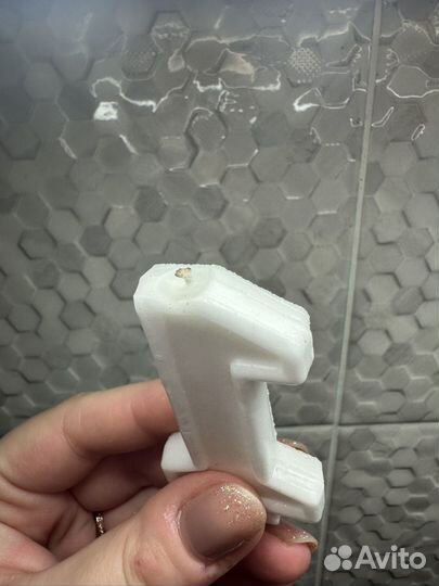 Свечка 1 на день рождения нереально красивая