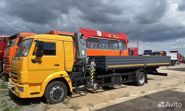 КАМАЗ 4308 с КМУ, 2024