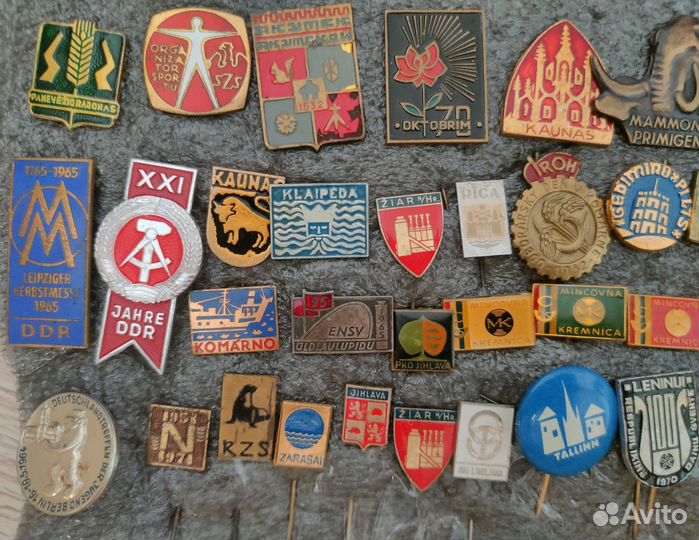 Значки СССР гербы,щиты,зарубеж,выдающиеся личности