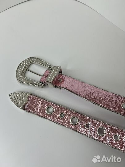 Ремень со стразами bb simon