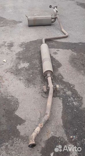 Chevrolet Cruze глушитель