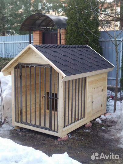 Будка вольер для собаки