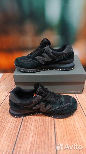 Кроссовки мужские New balance 574 замшевые 41 46