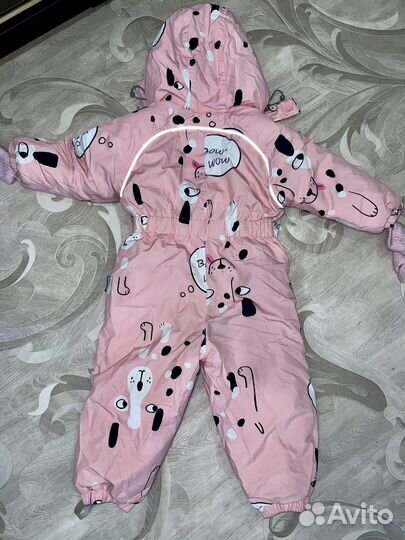 Зимний комбинезон для девочки