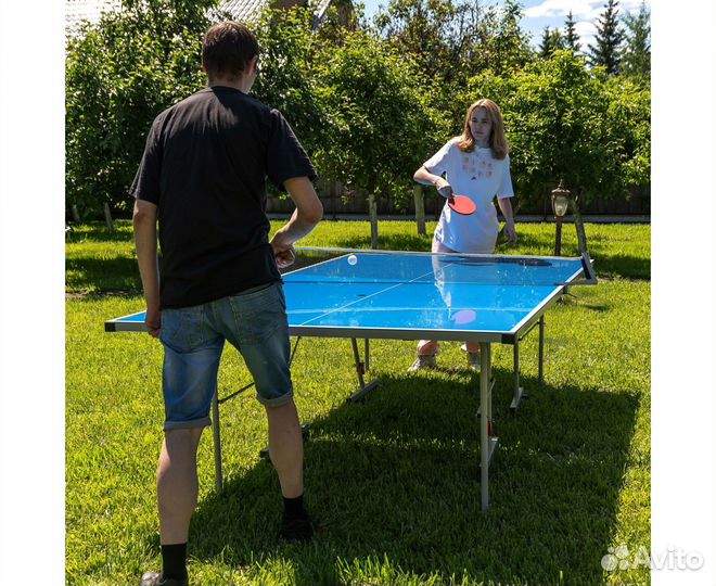 Всепогодный теннисный стол DFC Tornado S600B