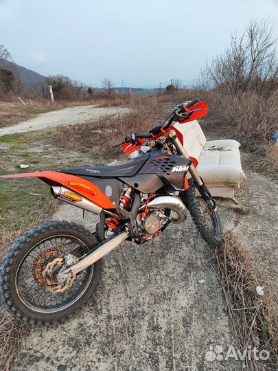 KTM 125 exc эндуро