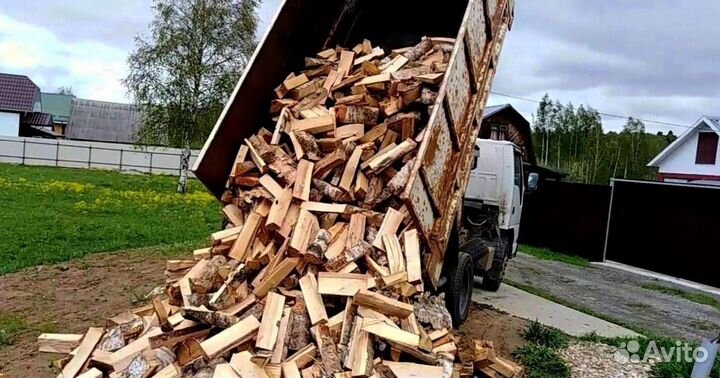 Дрова подсушенные